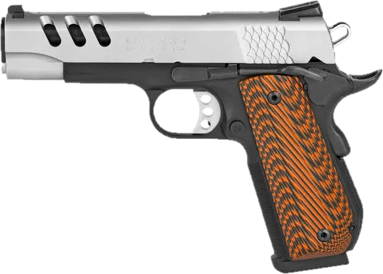 SW1911 · 4.25″ · Brown Grip